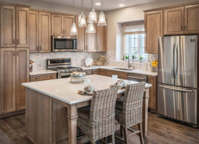 The Adams Model Kitchen Island from Traditions of america