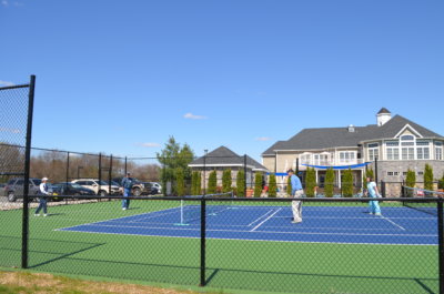 Silver Spring Tennis Court from Traditions of America