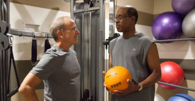active adult community residents fitness center