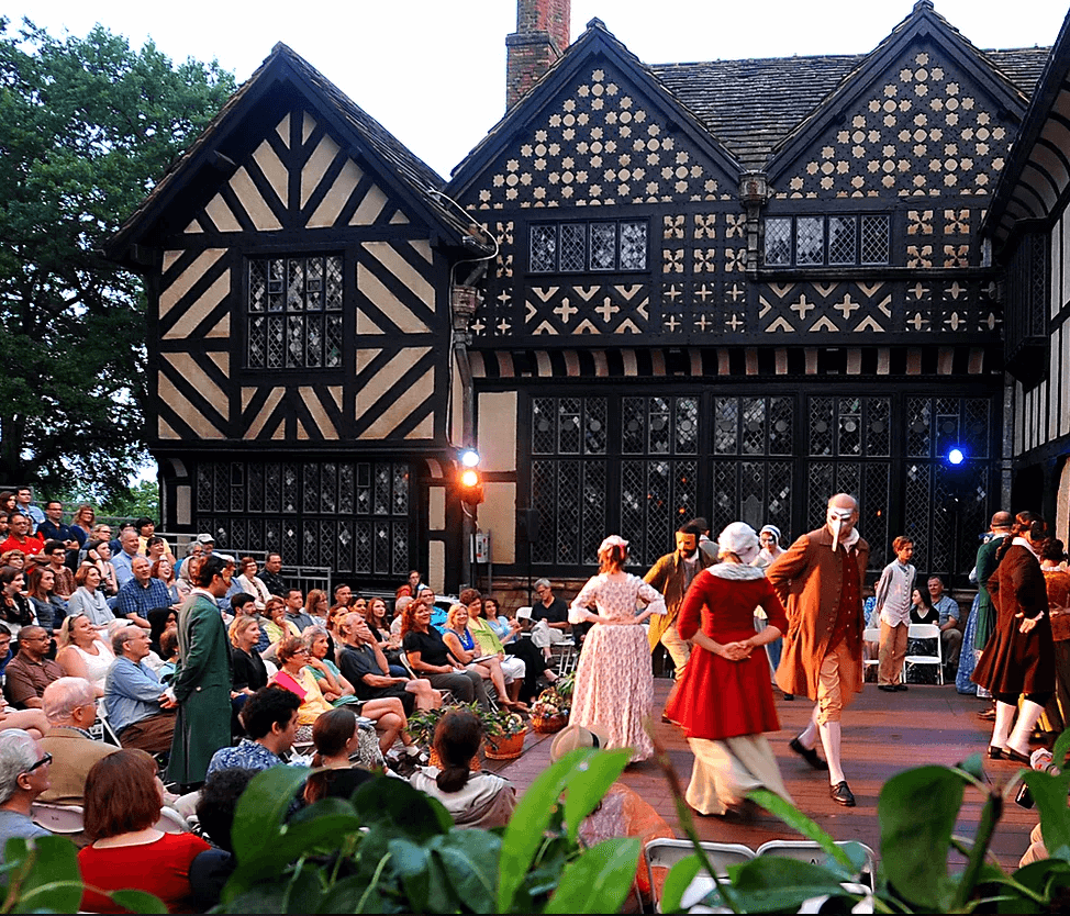 group of people enjoying Richmond Shakespeare Festival