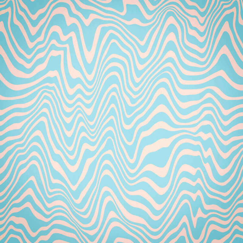 Wavy wall pattern