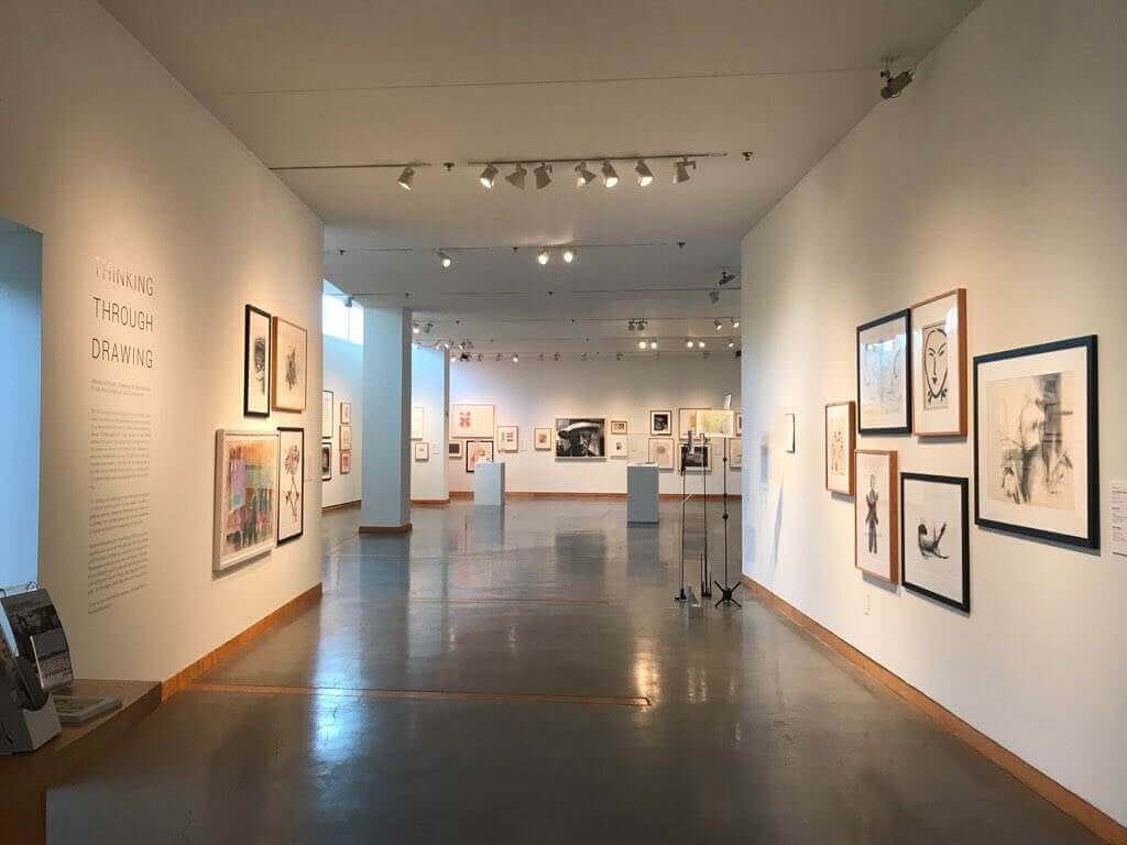 Gallery in the Allentown art museum
