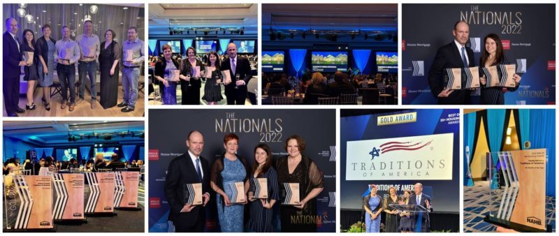 Collage of Images from the 2022 National Builder of the year awards