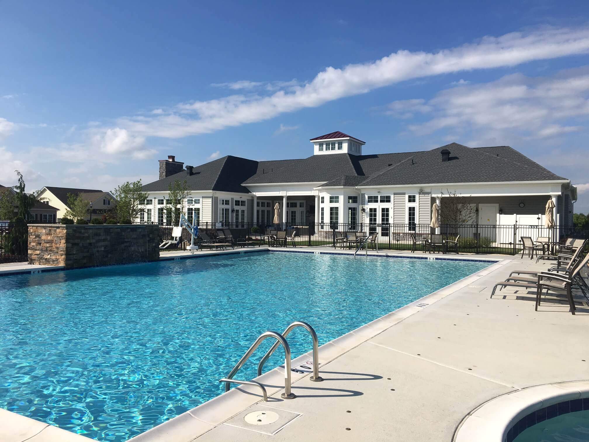 Clubhouse and pool Lititz