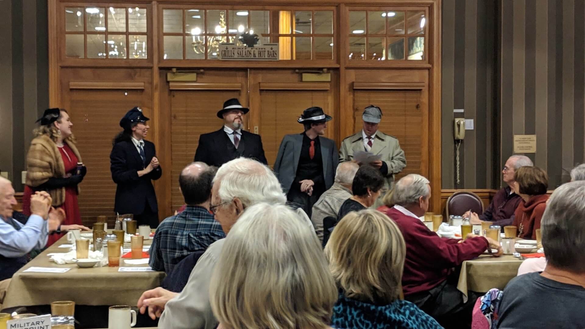 murder mystery dinner