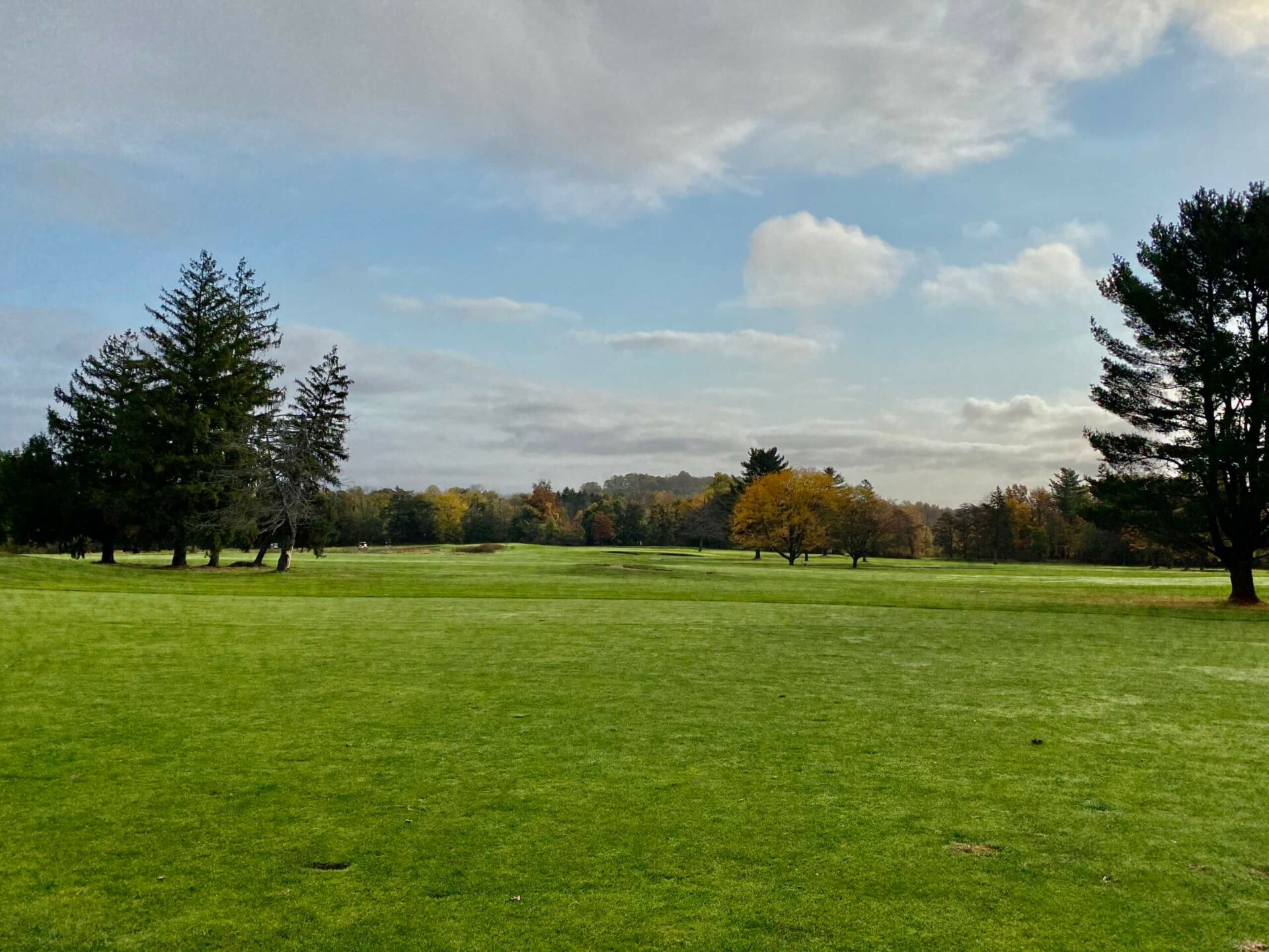 Large open field in the Locust valley community