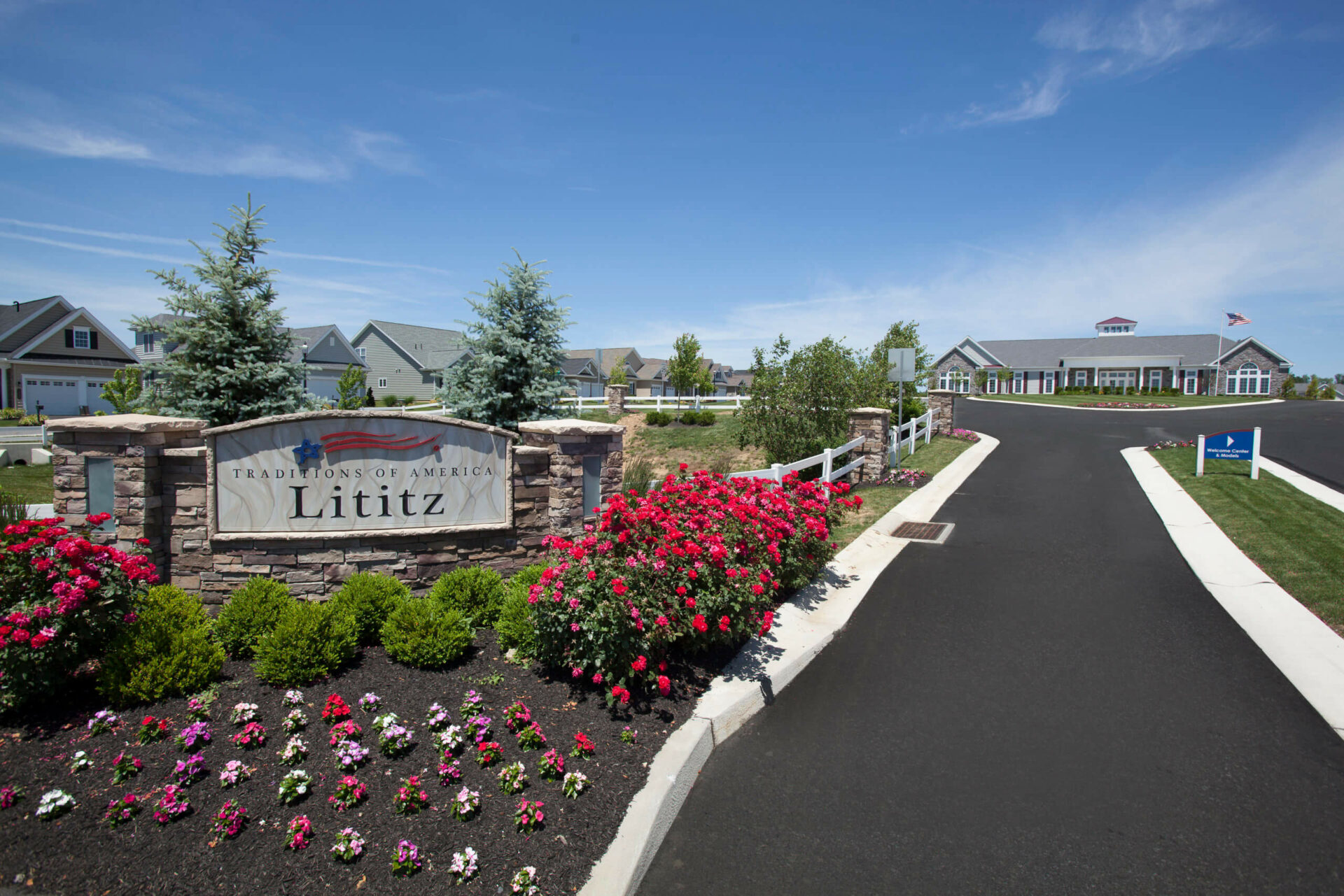 Signage at Lititz 55+ Community