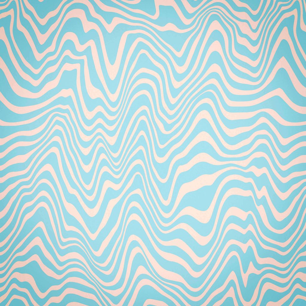 Wavy wall pattern