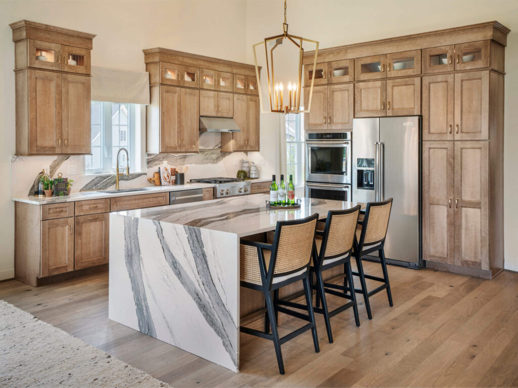 The Hancock Model Kitchen Island from traditions of america