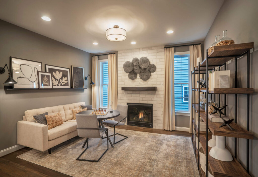 The Washington Model Living Room from Traditions of America