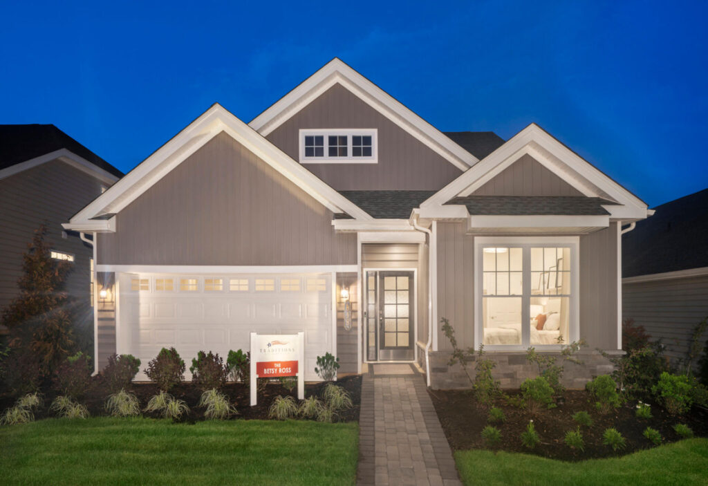 The Betsy Ross Model Front Elevation from Traditions of America