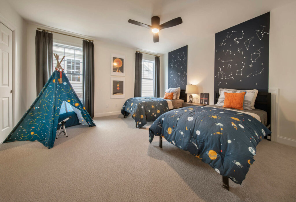 The Betsy Ross Model Grandkid's Room from traditions of america