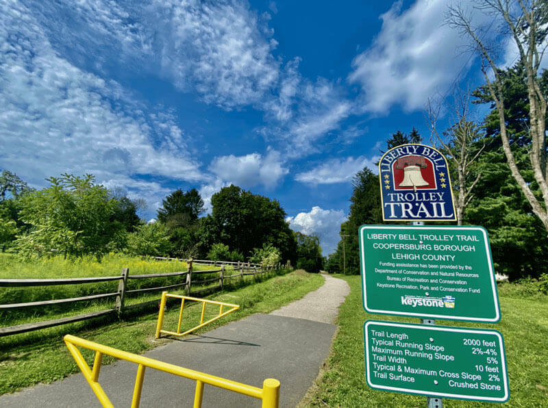 Liberty Bell Trolley Trail Lehigh Valley