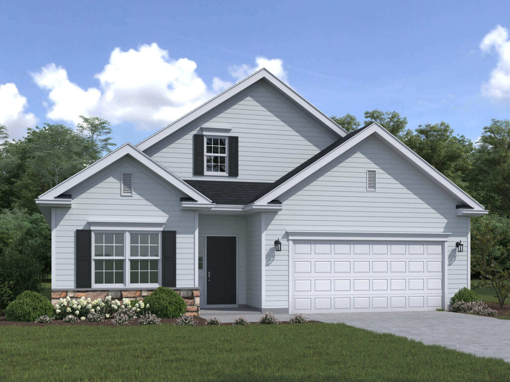 Front Elevation of White Grant Model